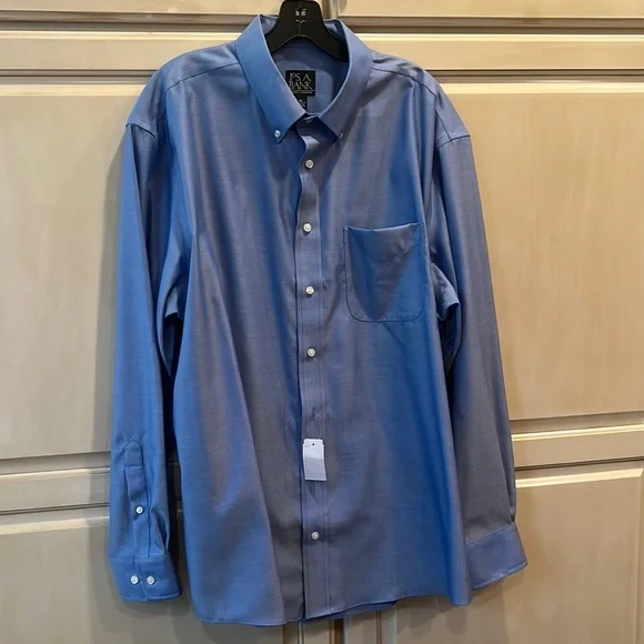 joseph a banks dress shirts Wrinkle Free Tailored Fit Dress Shirt - Men's Dress Shirts